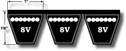 8V V-Belt